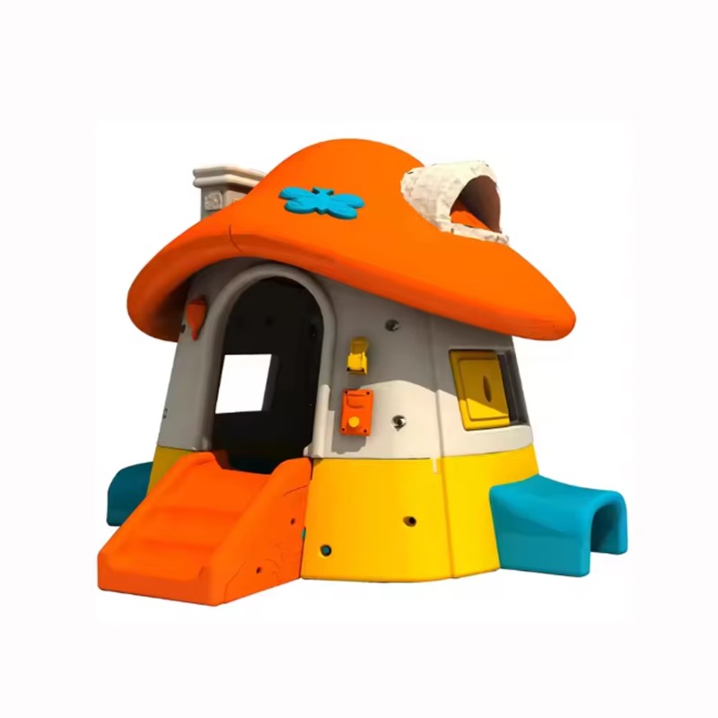 Kids Outdoor Playhouse - Home Backyard Kids Play Area Plastic