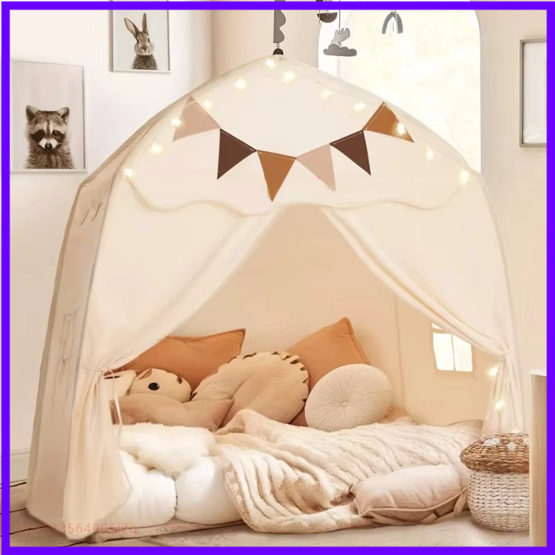 Kids Outdoor Play Tent - Kid Tent Foldable Indoor Outdoor Playhouse