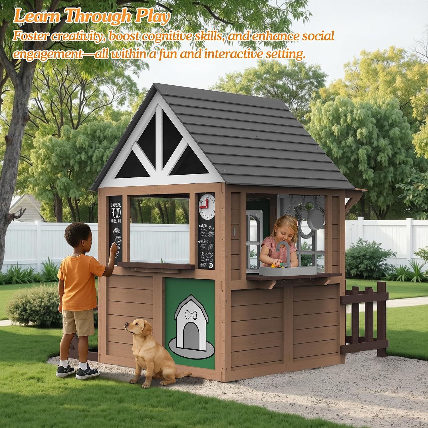 Seizeen Outdoor Play House for - Kids Outdoor Playhouse ulasan dan harga
