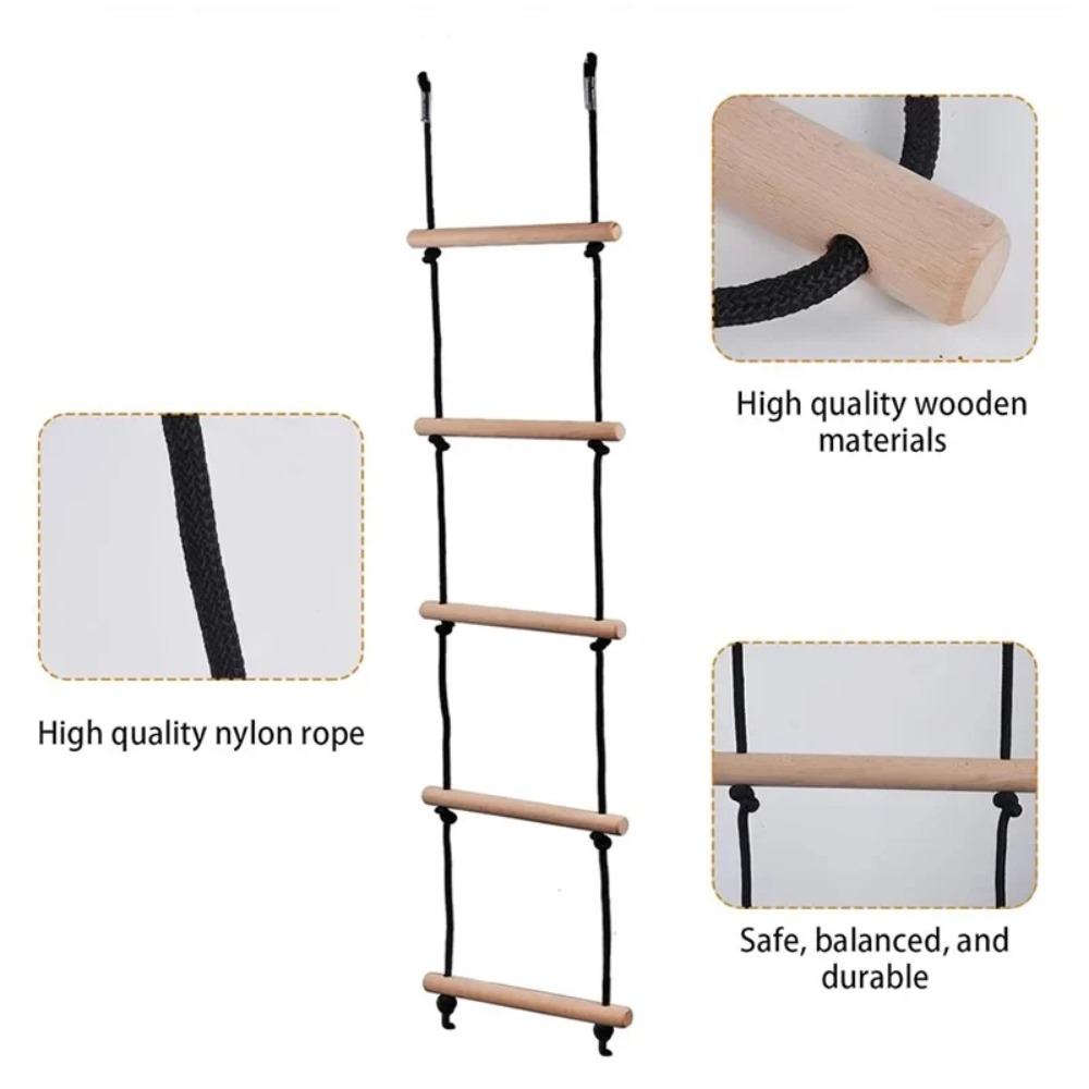 Children Climbing Rope Ladder  - Kids Outdoor Ladder ulasan dan harga