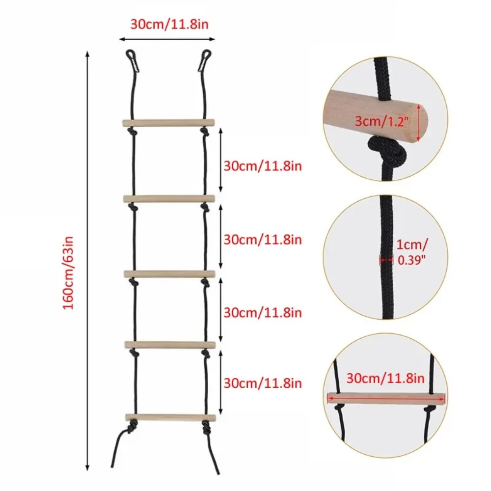 Children Climbing Rope Ladder  - Kids Outdoor Ladder ulasan dan harga