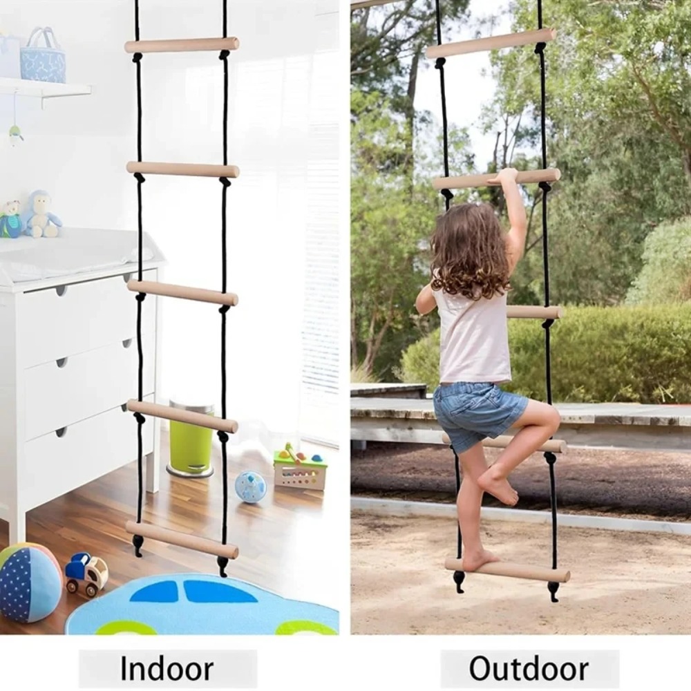 Children Climbing Rope Ladder  - Kids Outdoor Ladder ulasan dan harga