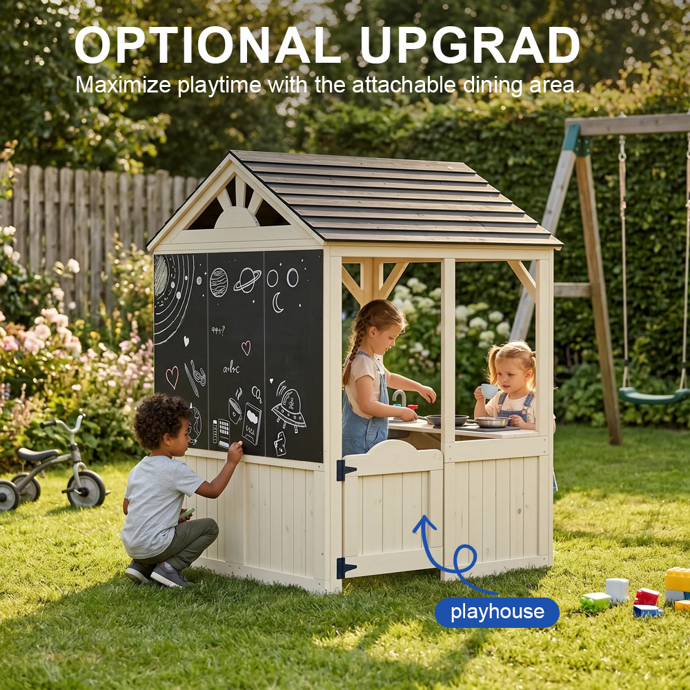 Garden Buildings Furniture Kid - Kids Outdoor Wooden Table ulasan dan harga