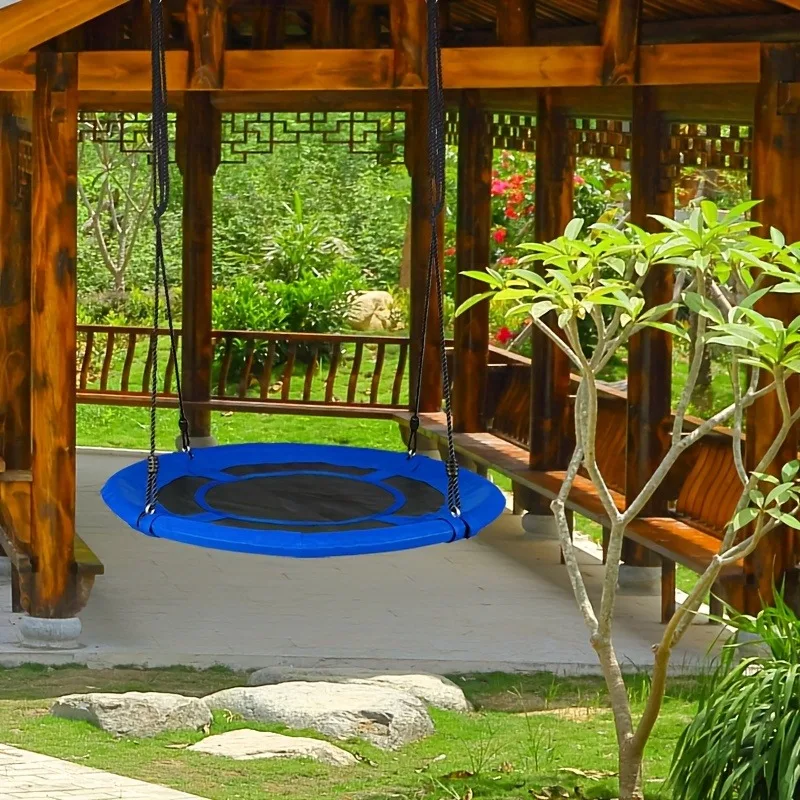 Circular Oxford Net Canvas Kid - Kids Outdoor Hammock Swing ulasan dan harga