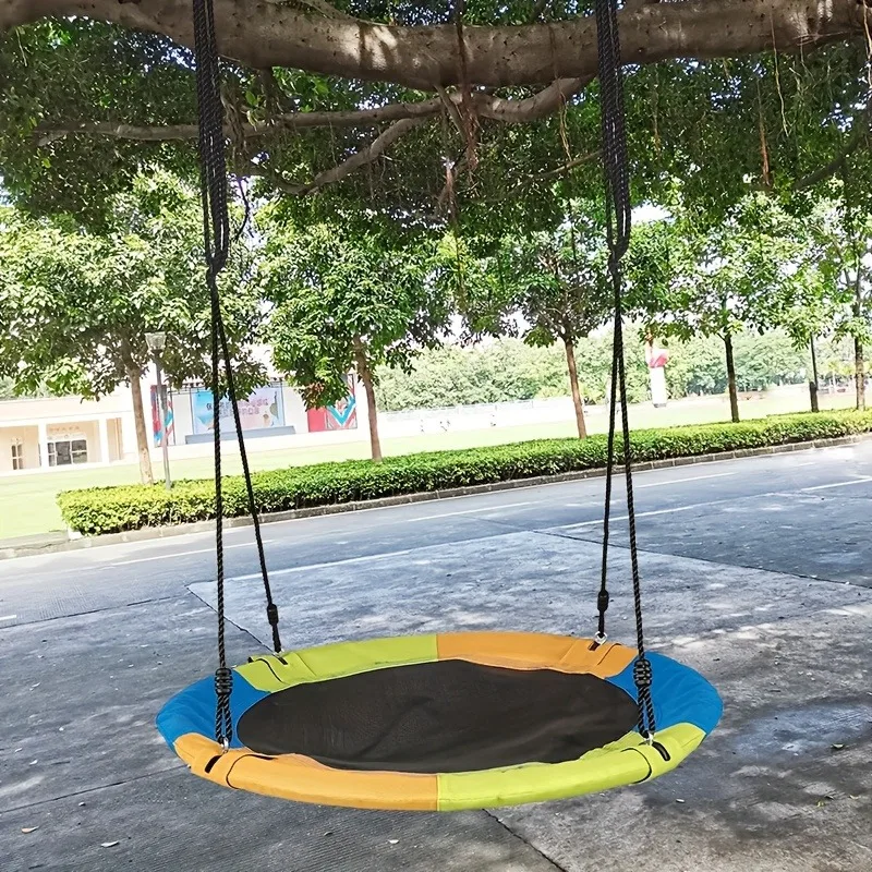 Circular Oxford Net Canvas Kid - Kids Outdoor Hammock Swing ulasan dan harga