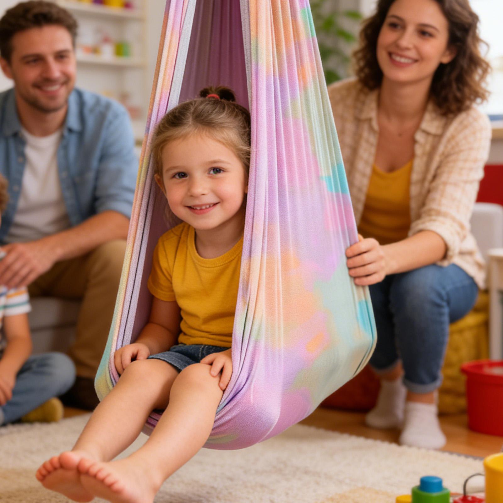 Kids Swing Strong Load-Bearing - Kids Outdoor Hammock Swing ulasan dan harga