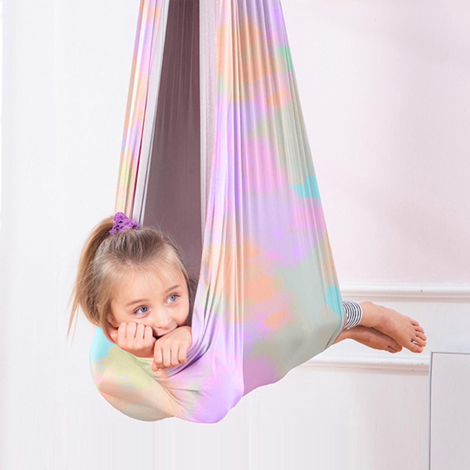 Kids Swing Strong Load-Bearing - Kids Outdoor Hammock Swing ulasan dan harga