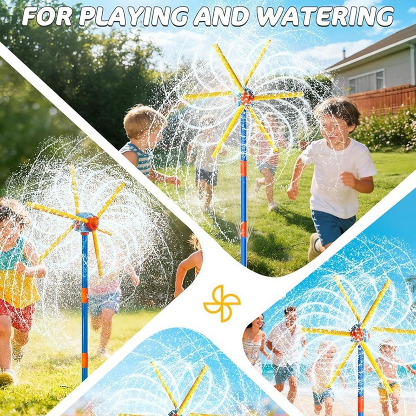 Kids Sprinkler Windmill Fun Sp - Kids Outdoor Yard ulasan dan harga