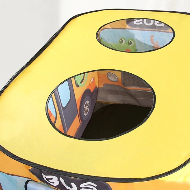 Cartoon Animals Bus Themed Gam - Kids Outdoor Play Tent ulasan dan harga