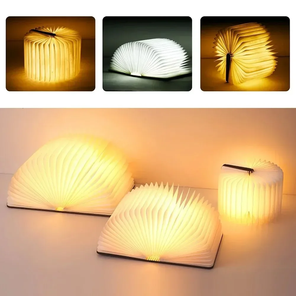 3D Book Light Folding Wooden C - Kids Outdoor Wooden Table ulasan dan harga