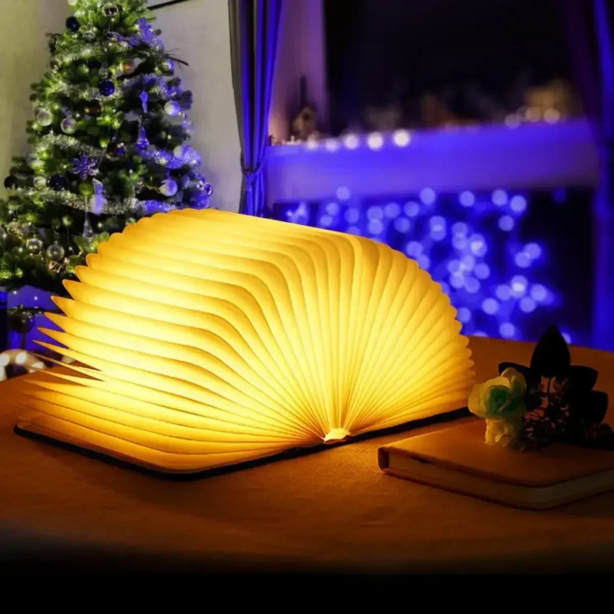 3D Book Light Folding Wooden C - Kids Outdoor Wooden Table ulasan dan harga