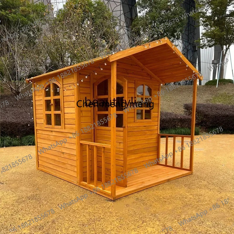Wooden Kids Play House Large O - Kids Outdoor Treehouse ulasan dan harga