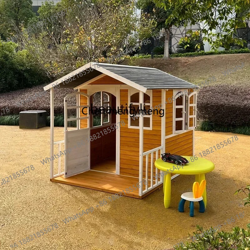 Wooden Kids Play House Large O - Kids Outdoor Treehouse ulasan dan harga