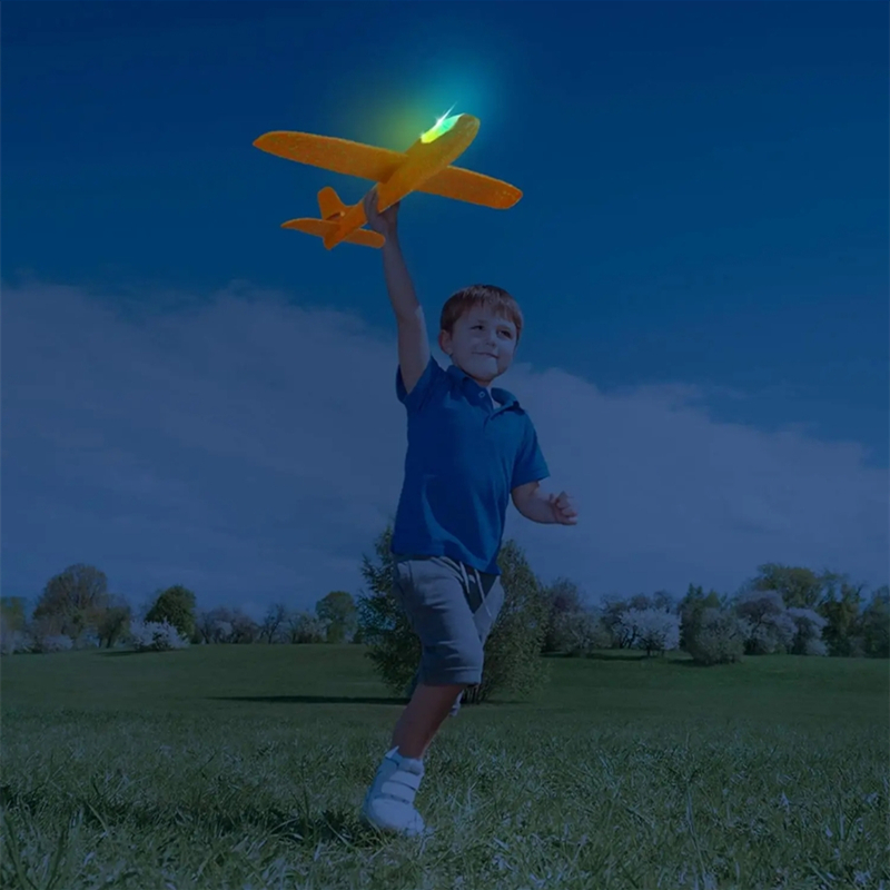 Electric Foam Plane Glider Han - Kids Outdoor Gifts ulasan dan harga