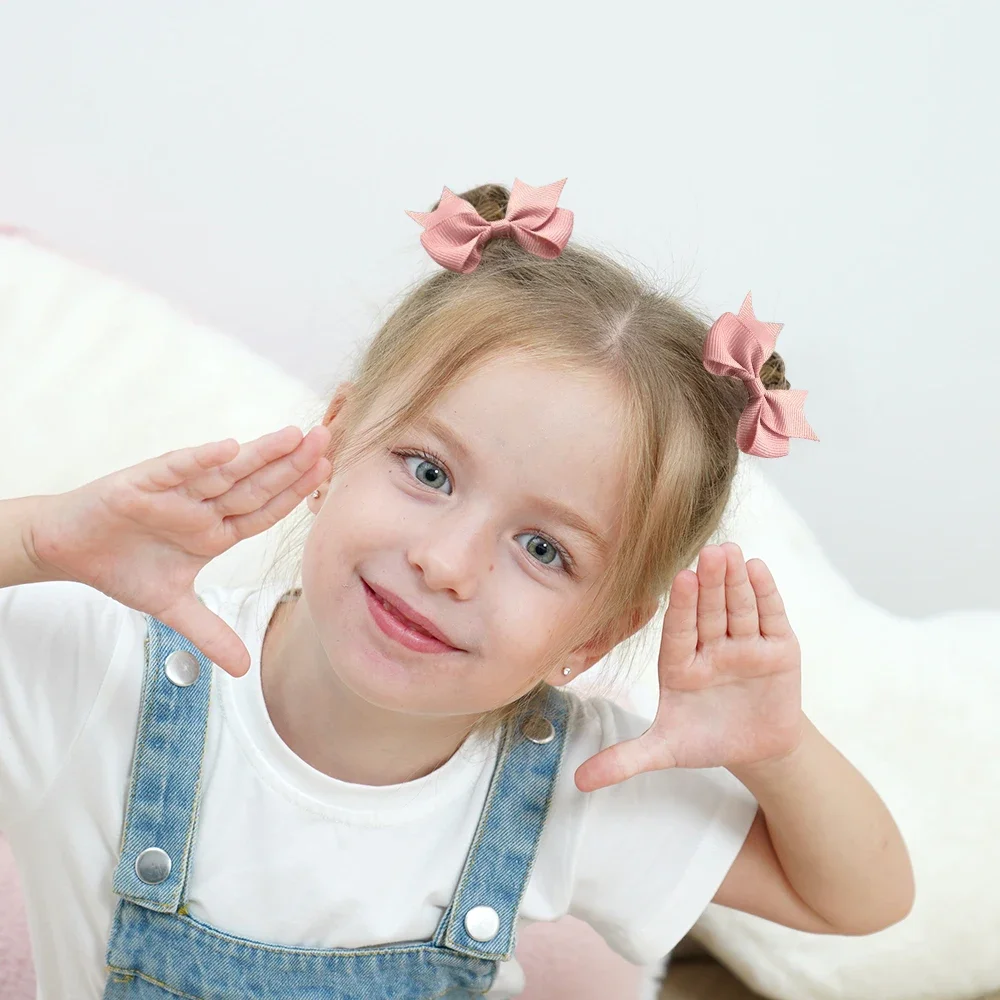 10Pcs Bows Elastic Hair rubber - Kids Outdoor Gifts ulasan dan harga