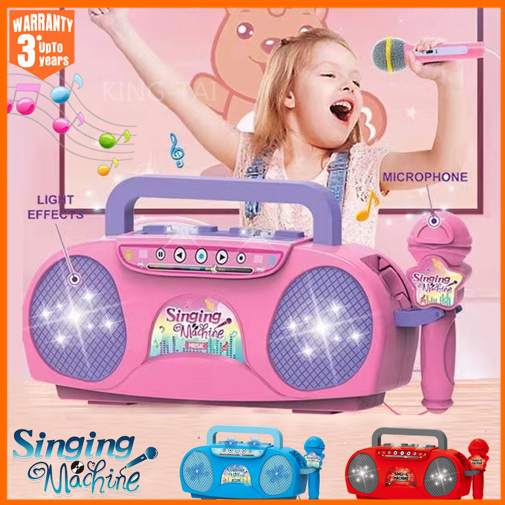 Kids Microphone Karaoke Machin - Kids Outdoor Music ulasan dan harga