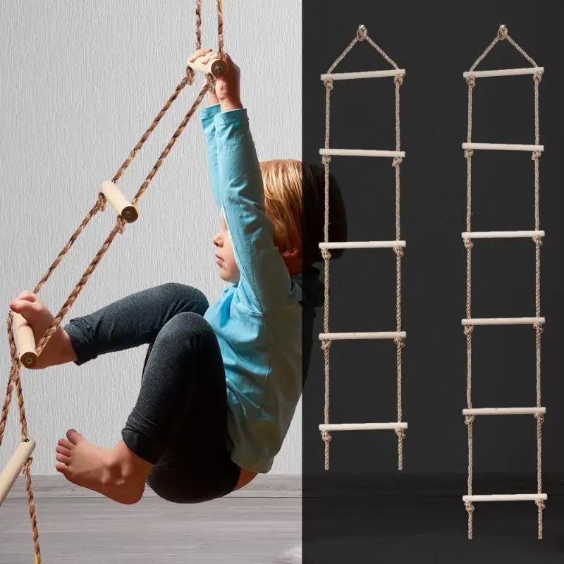 Kids Wooden Ladder Outdoor Act - Kids Outdoor Ladder ulasan dan harga