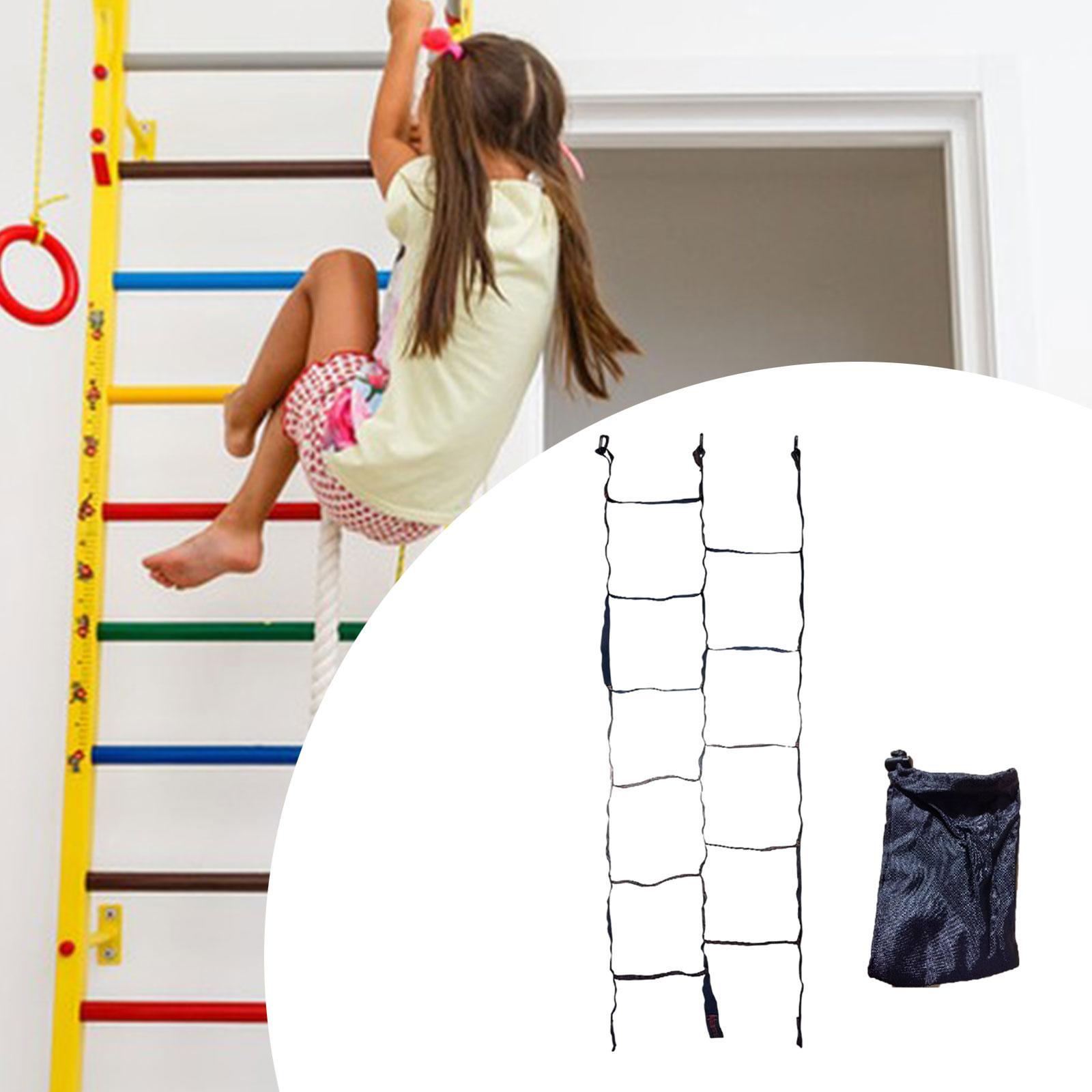 Hanging Rope Ladder Playground - Kids Outdoor Ladder ulasan dan harga