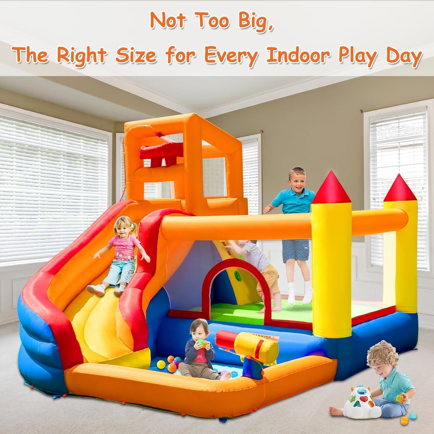 HuaKastro Inflatable Water Sli - Kids Outdoor Playhouse ulasan dan harga