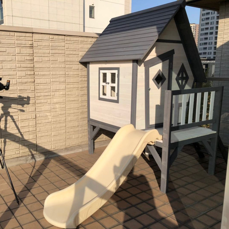 Kids log , large play house, t - Kids Outdoor Treehouse ulasan dan harga