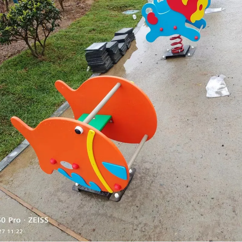 Outdoor Double Seesaw Rocking  - Kids Outdoor Music ulasan dan harga