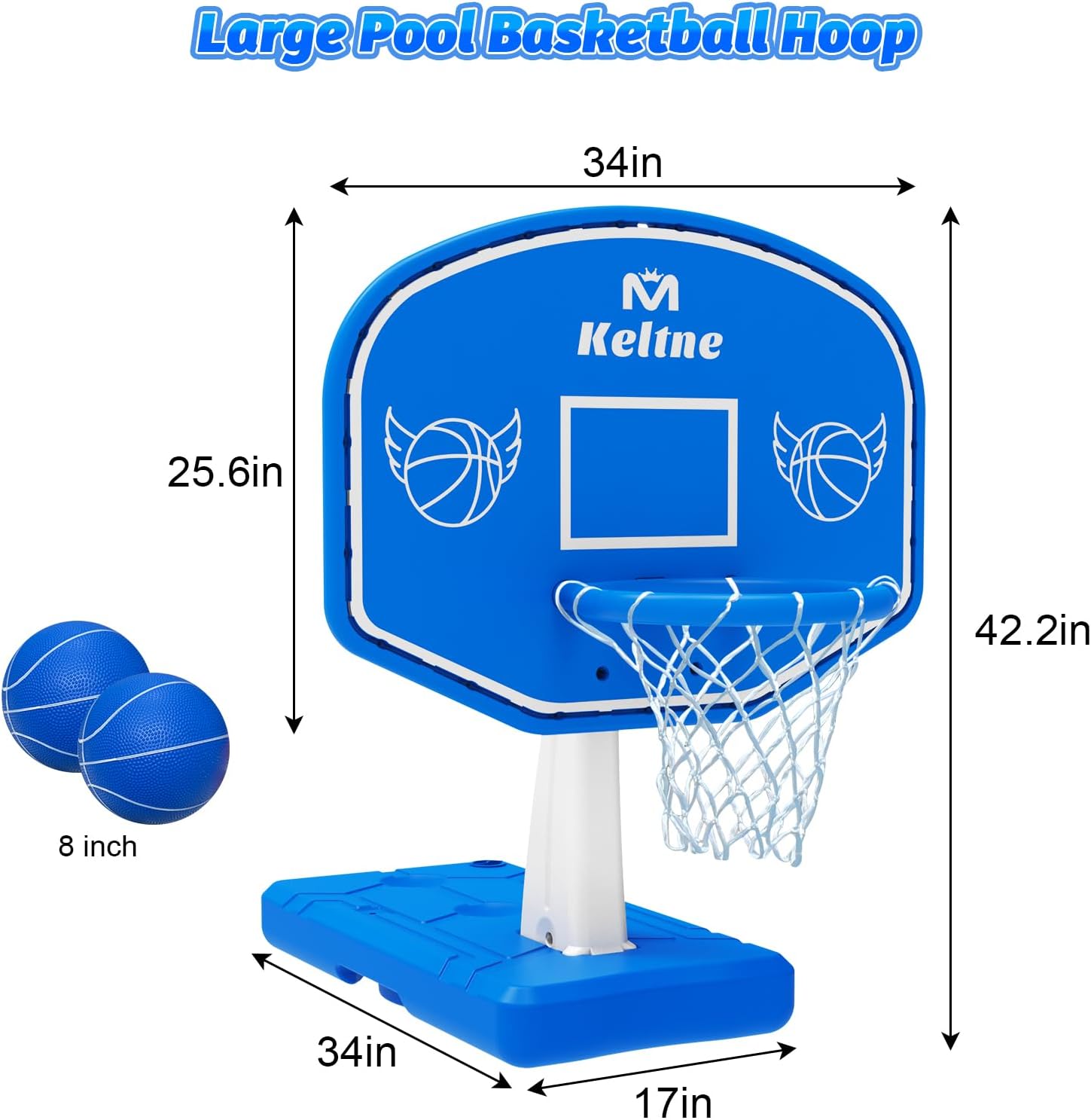 Large Swimming Pool Basketball - Kids Outdoor Basketball Hoop ulasan dan harga
