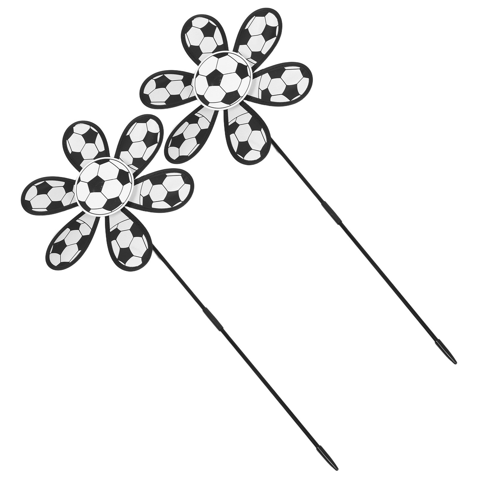 2Pcs Soccer Windmill Pinwheels - Kids Outdoor Yard ulasan dan harga