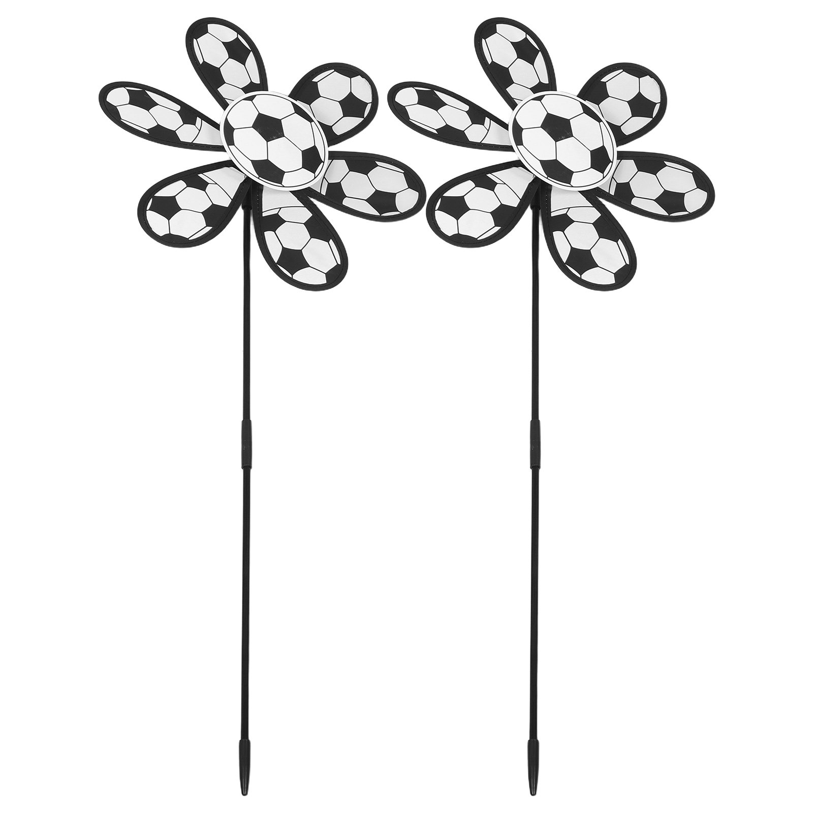 2Pcs Soccer Windmill Pinwheels - Kids Outdoor Yard ulasan dan harga