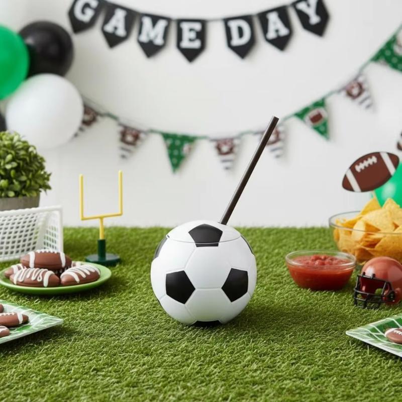 Ball Shape Sports Drink Cup 45 - Kids Outdoor Gym ulasan dan harga
