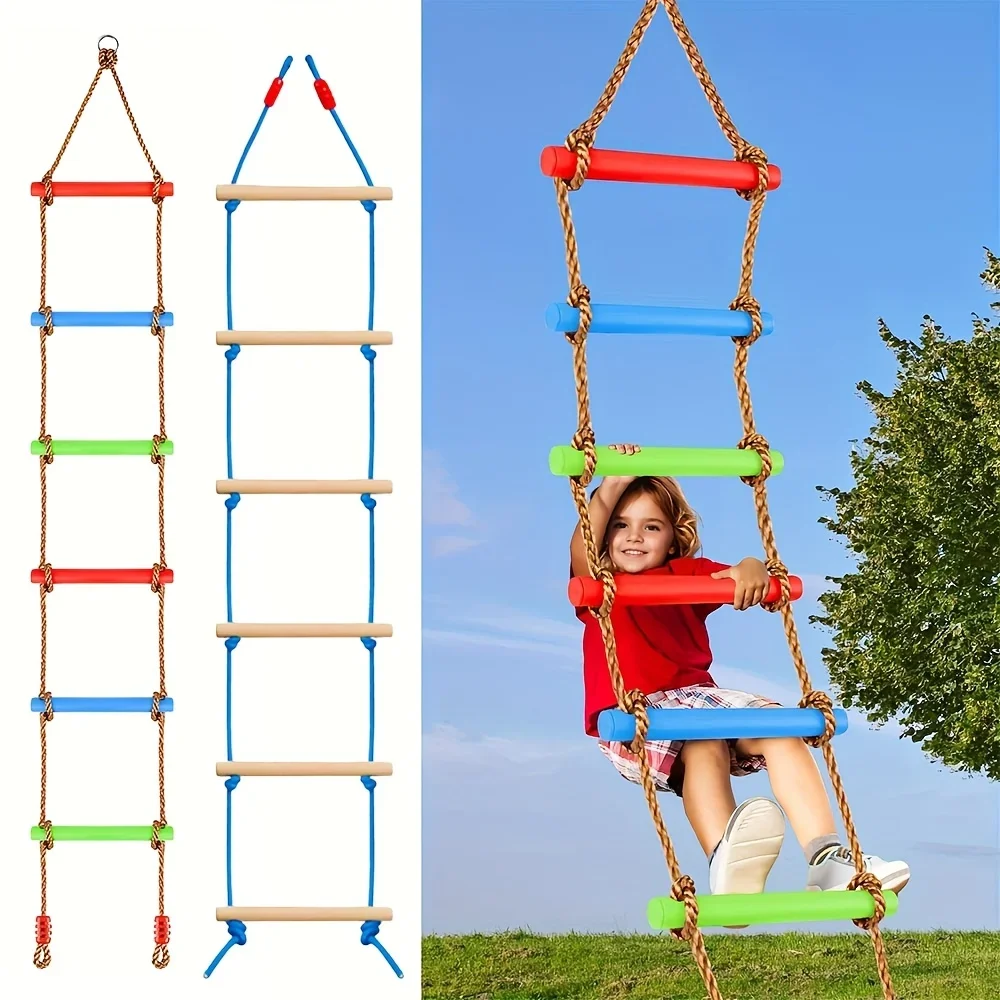 1pc Colorful Kids Climbing Lad - Kids Outdoor Ladder ulasan dan harga