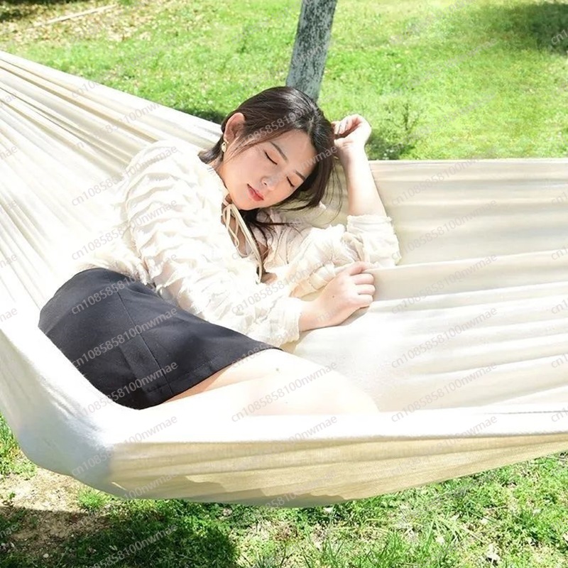 Double canvas stickless single - Kids Outdoor Hammock Swing ulasan dan harga