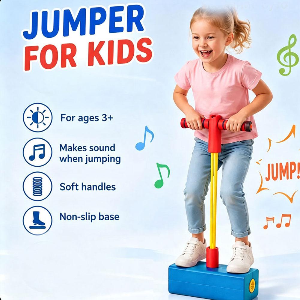Frog Jump Foam Pogo Stick Kids - Kids Outdoor Gifts ulasan dan harga
