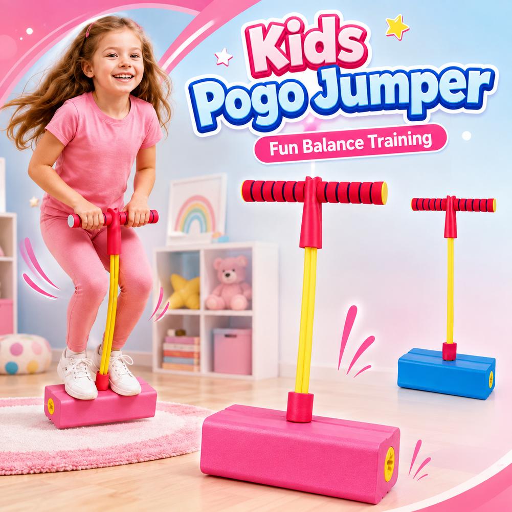 Frog Jump Foam Pogo Stick Kids - Kids Outdoor Gifts ulasan dan harga