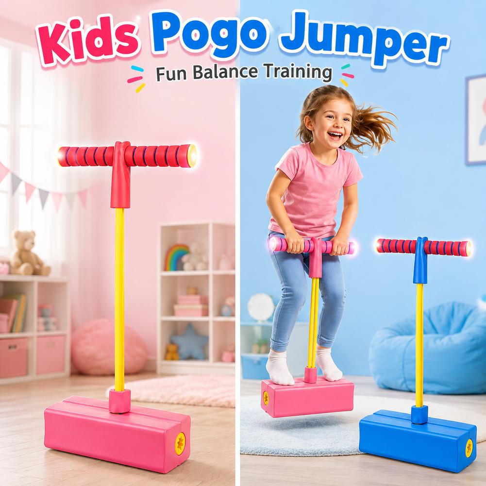 Frog Jump Foam Pogo Stick Kids - Kids Outdoor Gifts ulasan dan harga