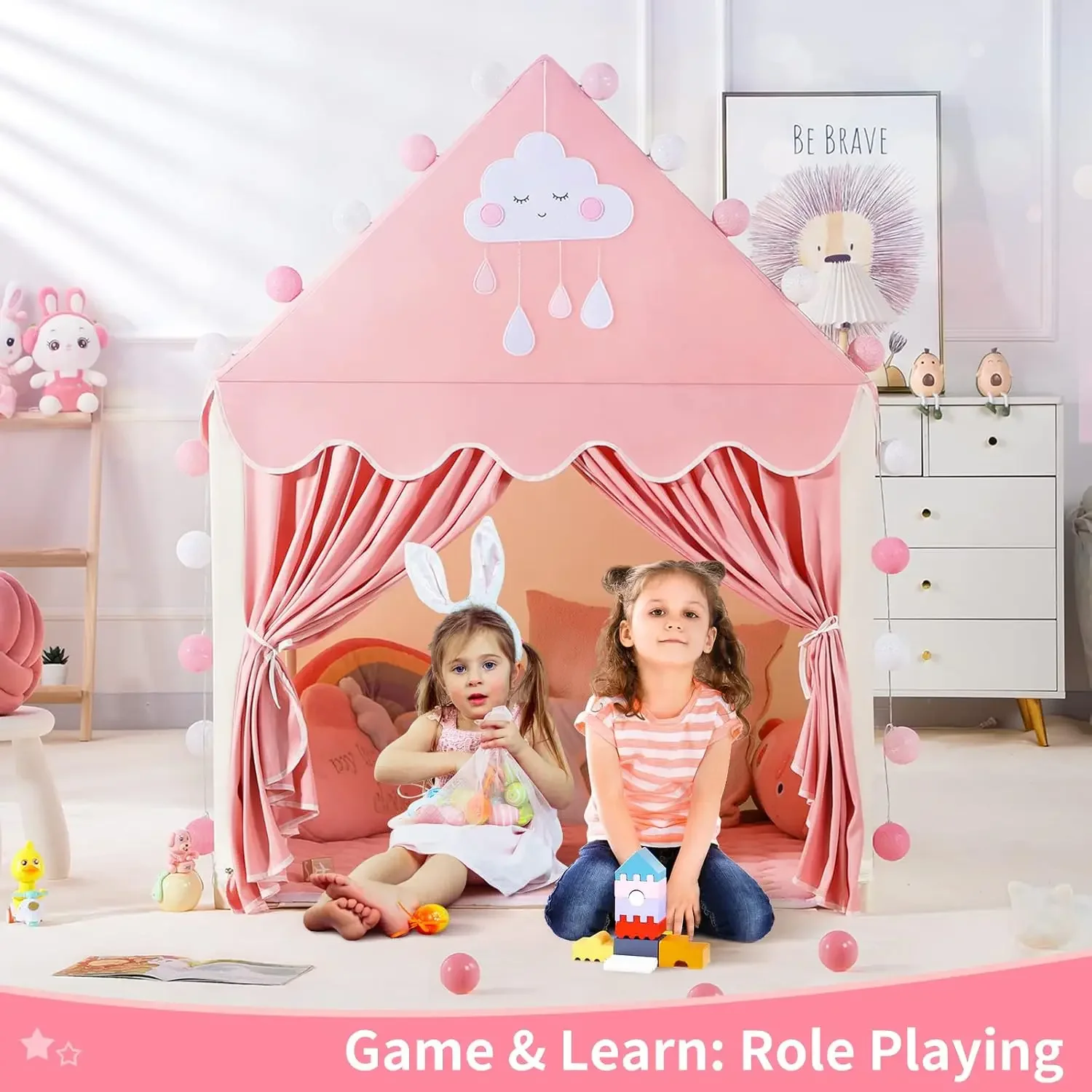 Children Play Tent Princess Ca - Kids Outdoor Play Tent ulasan dan harga