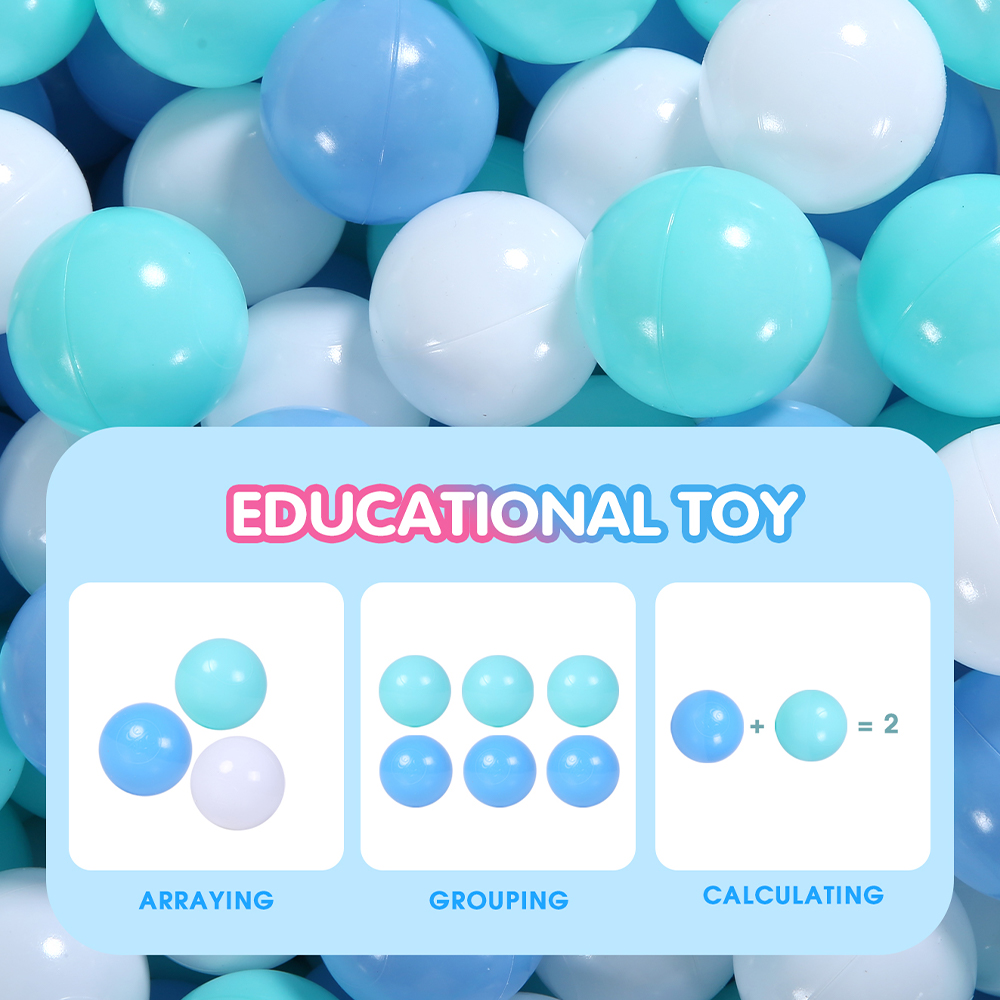 100Pcs Colors Plastic Balls Wa - Kids Outdoor Play Tent ulasan dan harga