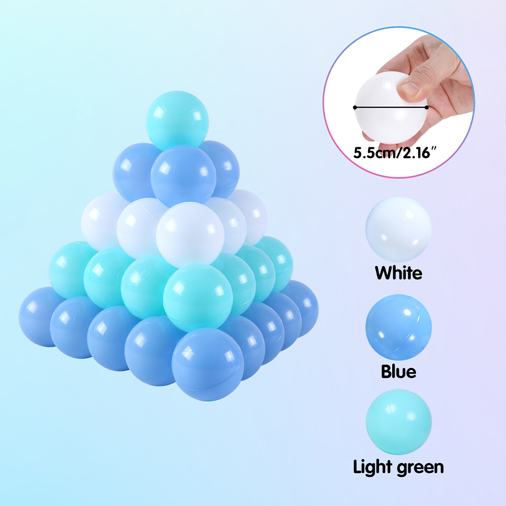 100Pcs Colors Plastic Balls Wa - Kids Outdoor Play Tent ulasan dan harga