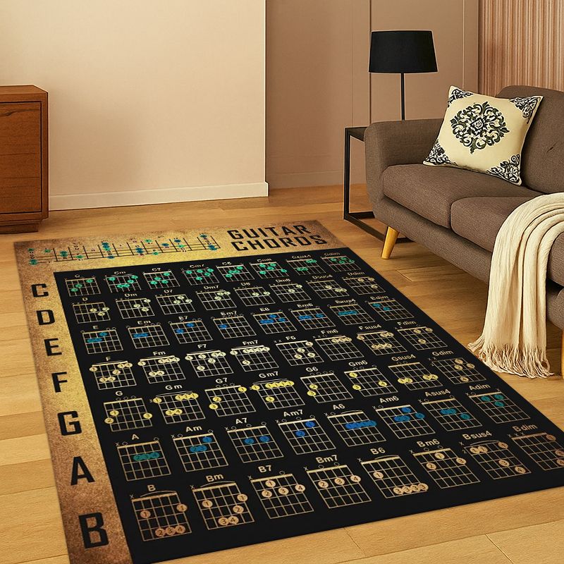 Music Theory Chart Guitar Chor - Kids Outdoor Music ulasan dan harga