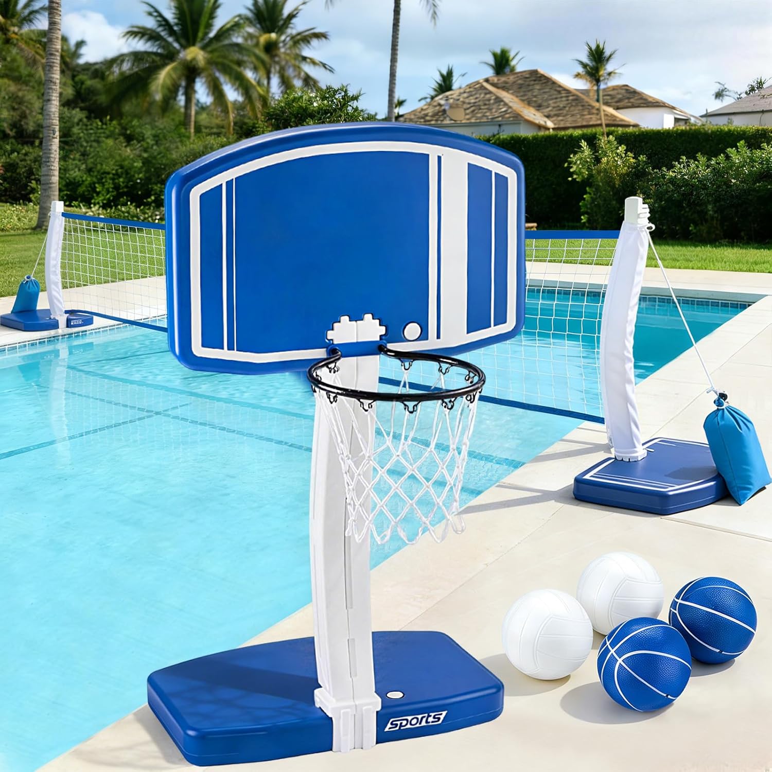 Above Ground Pool Basketball H - Kids Outdoor Fun ulasan dan harga