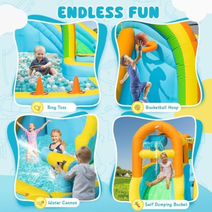 Backyard outdoor inflatable wa - Kids Outdoor Basketball Hoop ulasan dan harga