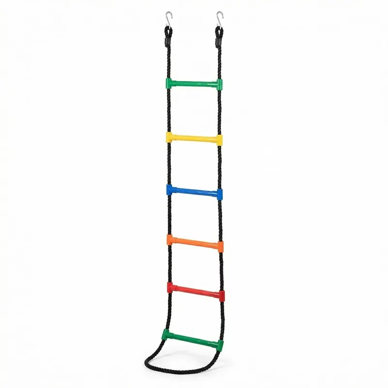 Colorful Plastic Rope Ladder f - Kids Outdoor Ladder ulasan dan harga
