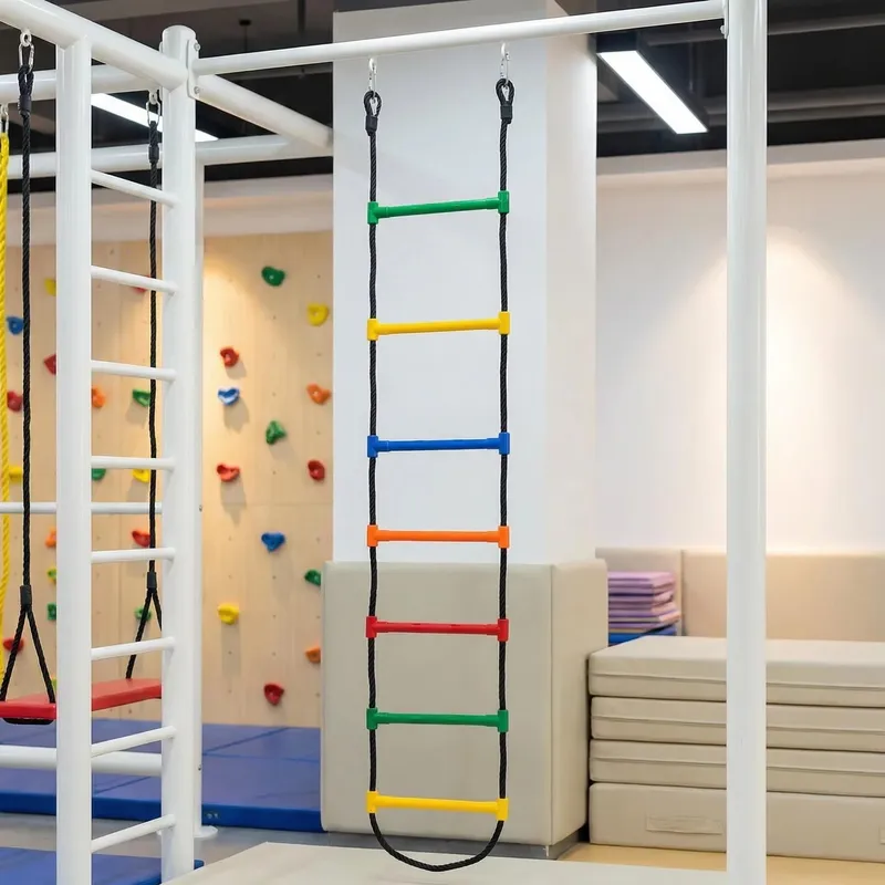 Colorful Plastic Rope Ladder f - Kids Outdoor Ladder ulasan dan harga