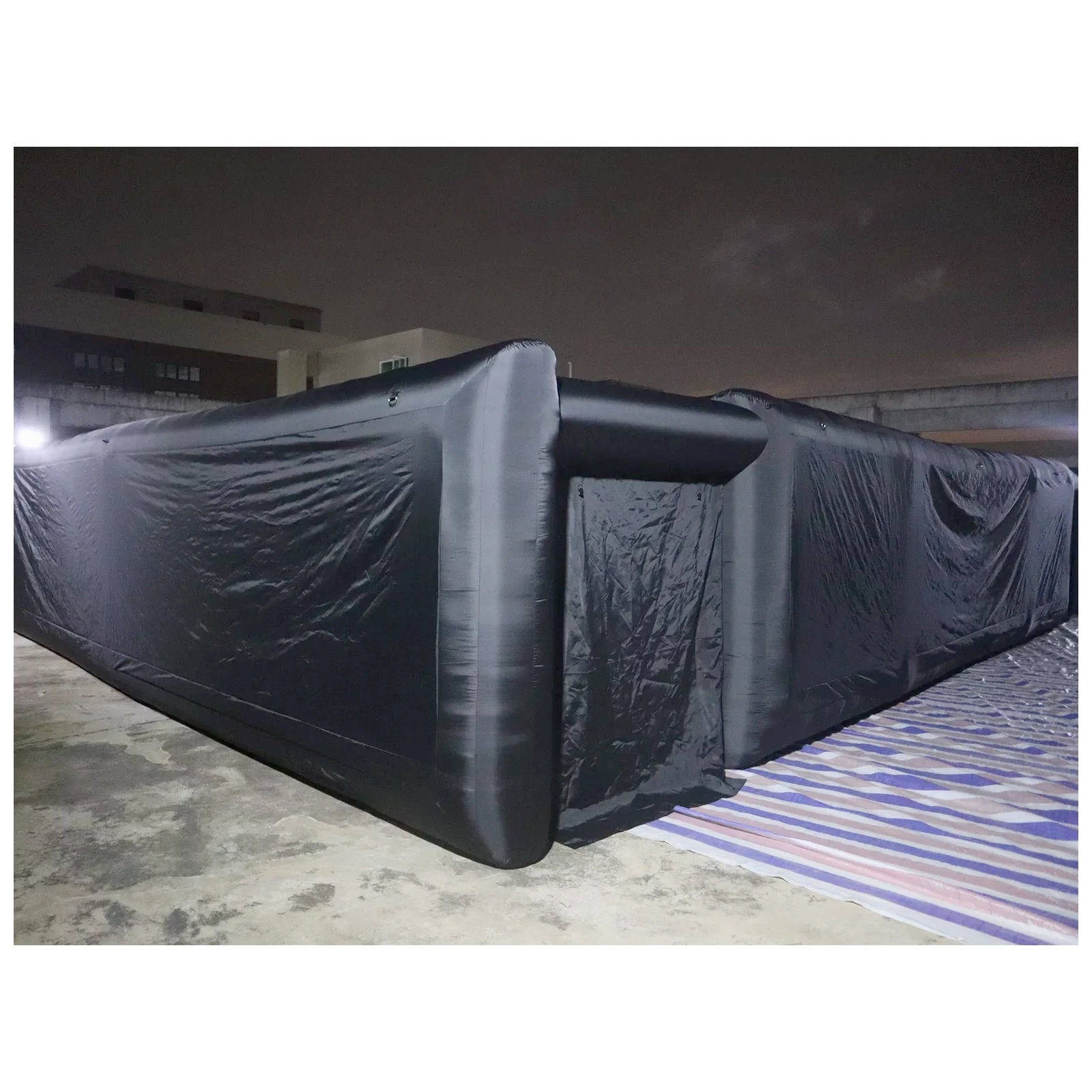 Large Plain Black Inflatable M - Kids Outdoor Fun ulasan dan harga