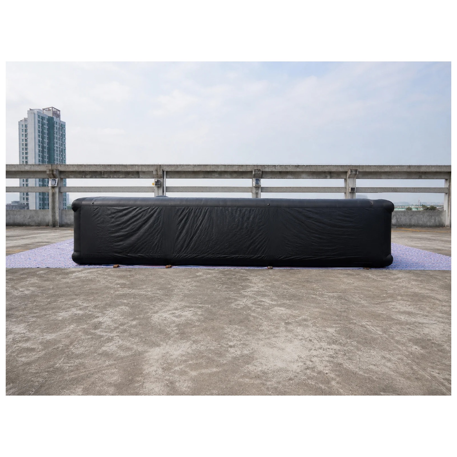 Large Plain Black Inflatable M - Kids Outdoor Fun ulasan dan harga