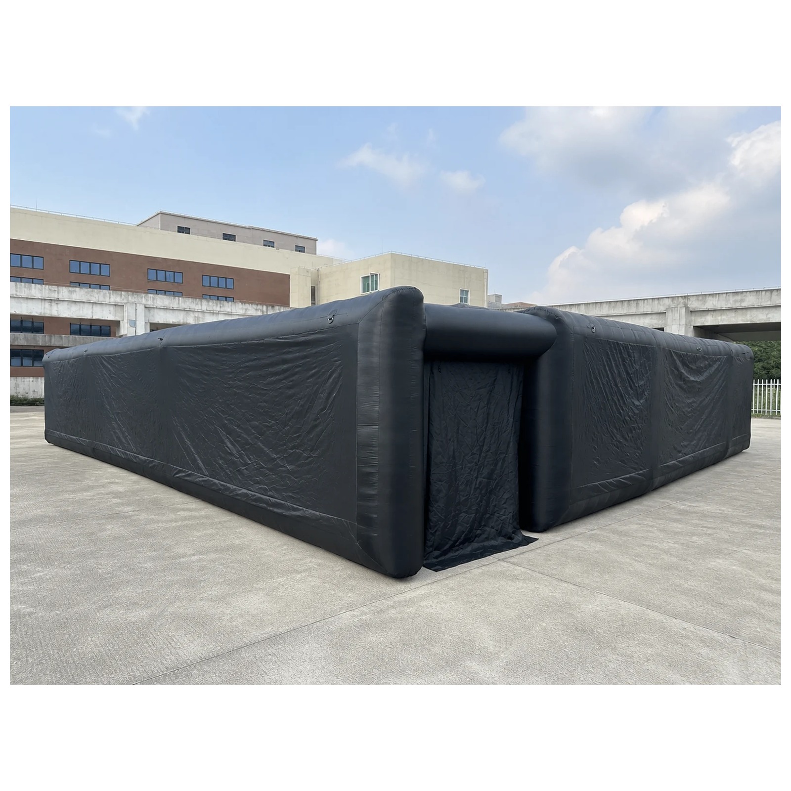 Large Plain Black Inflatable M - Kids Outdoor Fun ulasan dan harga