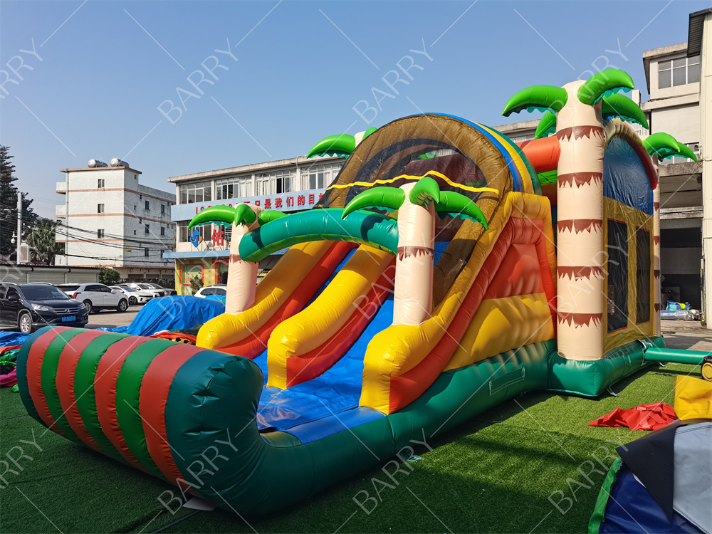 Hot Sale Small Jungle Inflatab - Kids Outdoor Treehouse ulasan dan harga