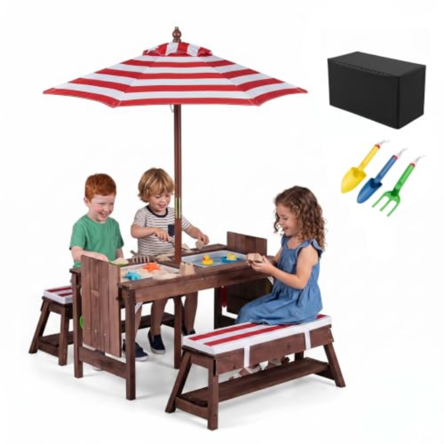 Outdoor kids picnic table for  - Kids Outdoor Wooden Table ulasan dan harga