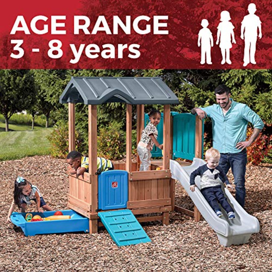 Woodland Adventure Playhouse & - Kids Outdoor Playhouse ulasan dan harga