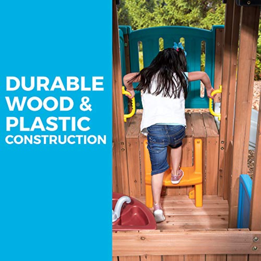 Woodland Adventure Playhouse & - Kids Outdoor Playhouse ulasan dan harga