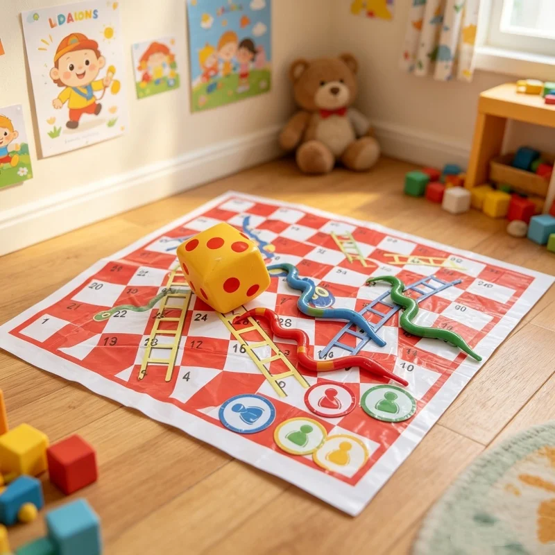 Waterproof Snake Ladder Game M - Kids Outdoor Ladder ulasan dan harga